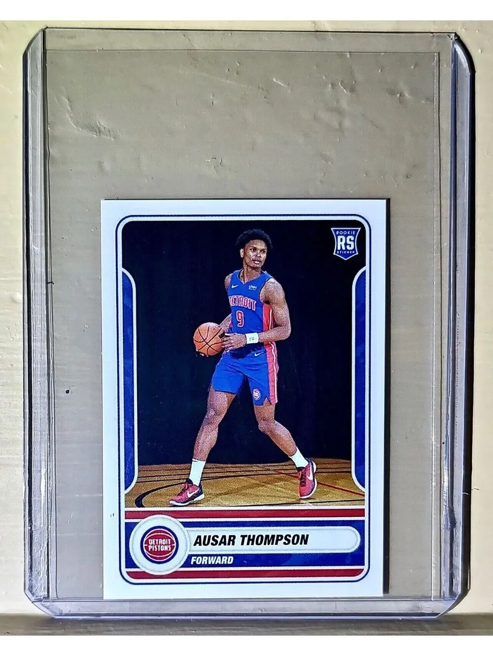 2023-24 Ausar Thompson Panini NBA Basketball #184 Sticker Detroit Pistons